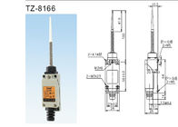 Neigen Sie TZ-8166, das vorbildliche steife Marken-Begrenzungsschalter-Nylonart mit doppeltem Frühlings-Mechanismus neigen