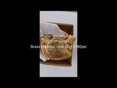 Fisher 1301F Messing-Körpermaterial Hochdruck-Gasregulator