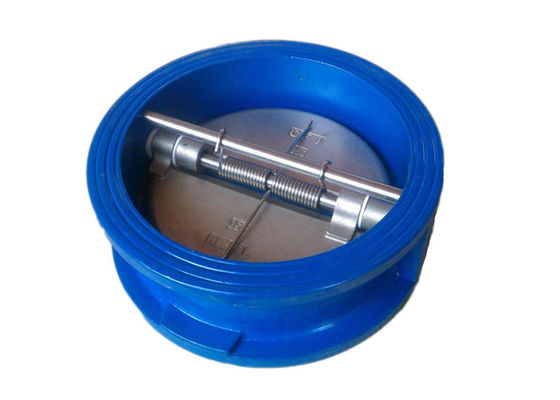 Roheisen-Edelstahl-Rückschlagventil-Gummi-Seat-Schmetterlings-Schwingen-Rückschlagventil