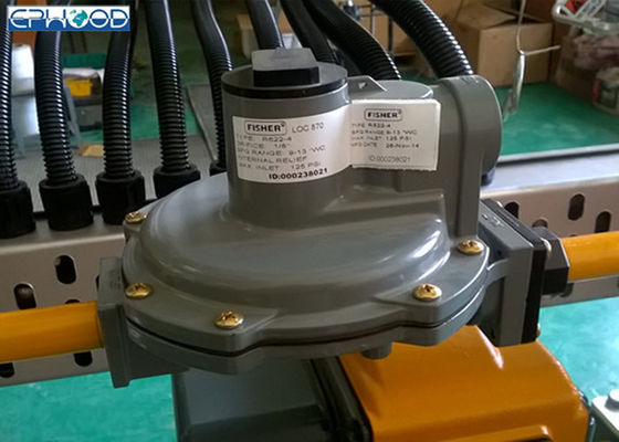 Kompaktbauweise Gas-Heizungs-Fisher Gas Regulator Two Stages