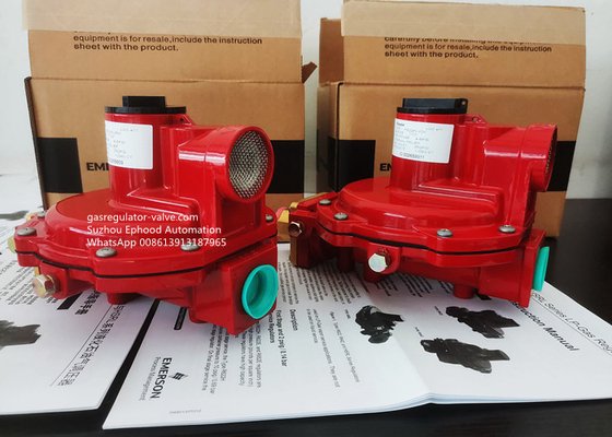 Verwenden Hochdruck- Gas-Regler R622H-JGK Fisher LPG für das Kochen von Messing-POL Inlet Fitting