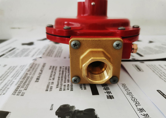 Verwenden Hochdruck- Gas-Regler R622H-JGK Fisher LPG für das Kochen von Messing-POL Inlet Fitting