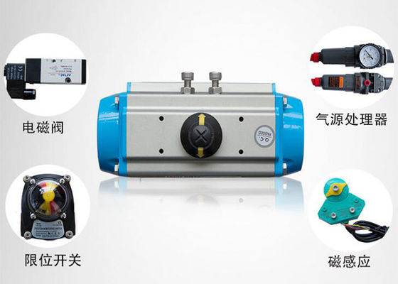 Oblaten-Art Pneumatikventil-leichte energiesparende Kompaktbauweise