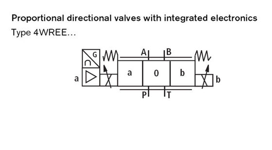 Pneumatisches Rexroth-Magnetventil mit integrierter Elektronik 4WREE 6E16-24G24K31-A1V-655