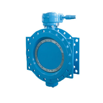 Elastisches elektrisches Motorventil-doppeltes angeflanschtes Sitzexzenterende