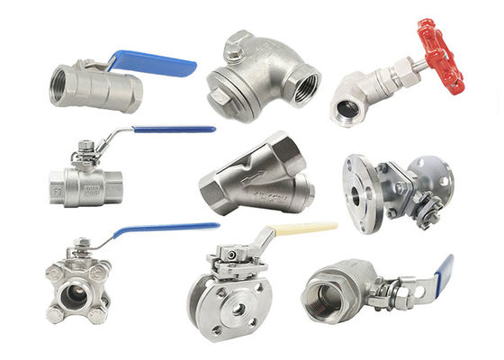 Cf8 4 Kugelventil-Feuerfestigkeit des Zoll-Edelstahl-Kugelventil-316 SS