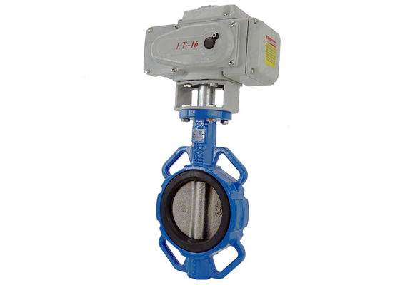 Wasser-Abwasser-elektrische Motorventil-Halbwelle-Oblaten-Art