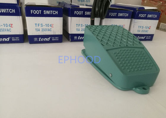 Langlebiges Gut neigen ursprünglichen Fuß-Schalter TFS -104Z mit Aluminiumlegierungs-Wohnung