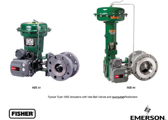Fisher 1052 Frühlings-Rückkehr-Membranventil-Auslöser, Membranschwenkeinheit