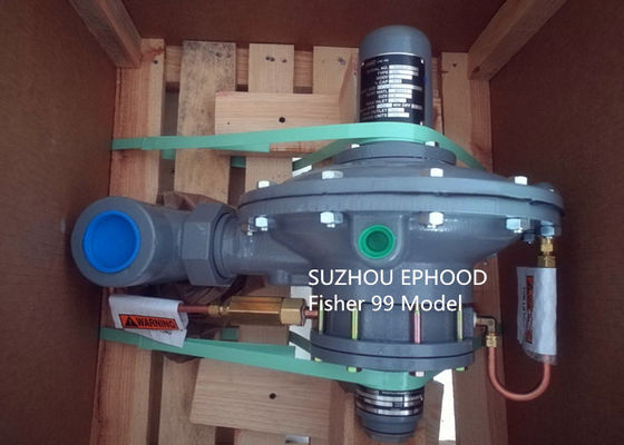 Kundenspezifische druckreduzierender Regler des Fisher-Gas-Regler-99 mit Piloten